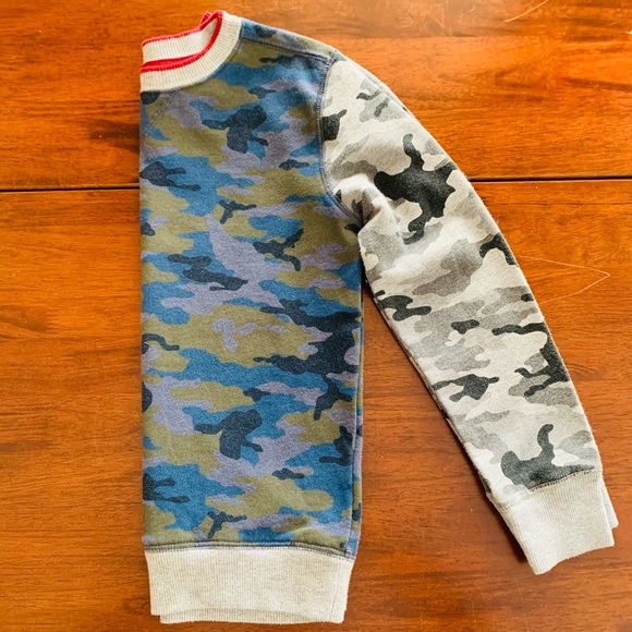 Joe Fresh Boys Two Tone Camouflage Pull Over, size 7 - Picture 3 of 4